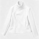 SHOPMOCHO Street autumn/winter solid color women's turtleneck coat Y2K hip-hop retro Harajuku cute casual fashion versatile new women tops