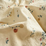 Shopmocho Floral Style Quilt Cover and Pillowcase Adults Kids Room Bedding Soft Blanket Cover Printed Duvets Cover Set housse de couette