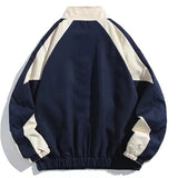SHOPMOCHO Hip Hop Varsity Jacket Men High Street Patchwork Color Block Windbreaker Outerwear Coats Spring Autumn Thin College Jackets Male