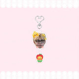 Shopmocho KPOP ZB1 Merch Keychain for Women Men ZEROBASEONE Kawaii Fashion Acrylic Fruit Key Ring Holder Gifts Car Bag Charm Accessories