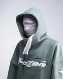 SHOPMOCHO Retro Gothic Men Hoodie New American High Street TrendY2k Harajuku Men Loose and Casual Sweatshirt
