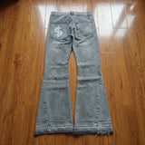 SHOPMOCHO High Waisted Light Color Design Washed Commute Slim Fit Baggy Denim Pants 2026 Classic Popular Style Straight Leg Jeans