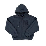 SHOPMOCHO American Y2K Casual Zipper Hoodie Sweatpant Two Piece Set HipHop Oversized Embroidery Sweatshirts Men Women Casual Pants