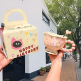 Shopmocho Cup Cartoon Popular High Looks Puppy Bunny Mug Ceramic Cup Couple Water Cup For Girls' Birthday Gift
