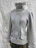 SHOPMOCHO American Hot Girl Subculture Retro Gray Sweatshirt Fashion Vintage Hooded Sweatshirt 2026 Spring And Autumn Women's Jackets