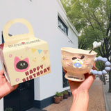Shopmocho Cup Cartoon Popular High Looks Puppy Bunny Mug Ceramic Cup Couple Water Cup For Girls' Birthday Gift