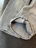 SHOPMOCHO Letter Printing Women Wide Leg Jeans Y2K High Waist Streetwear Baggy Denim Trousers Bf American Hip Hop Grunge Jeans New
