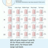 SHOPMOCHO 10pcs Festive Red Oval Short Press-On Nails with Cute Tomato Design Glossy Finish Holiday Nail Art Set for Women and Girls Wear