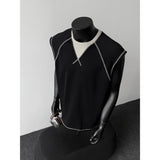 SHOPMOCHO Sleeveless Shirt men Breathable Summer Gym Wear Casual Streetwear Lightweight Soft Comfortable Workout Top Athletic Apparel