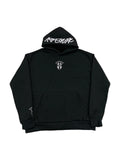 SHOPMOCHO New Casual Sports Style Hooded Sweatshirt, Football Team Embroidered Personalized Street Pullover, Unisex Loose Long-Sleeved Top