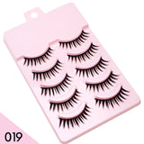 Shopmocho New Manga Lashes Soft Natural Eyelashes Thick False Eyelashes Manga Eyelashes Daily Dating Makeup Eyelashes Lashes Wispy
