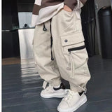 Shopmocho Boys Casual Cargo Pants Spring Autumn Big Kids Sport Long Pants Teenage Streetwear Baggy Trousers Children Fashion Joggers Pants