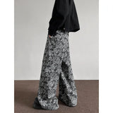 Shopmocho 2025 Spring NEW men pants Pattern Baggy Casual Sweatpants Hip Hop gothic men women wide leg trousers streetwear Fashion trend