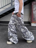 SHOPMOCHO 2026 Pantalones Y2K Streetwear Camouflage Baggy Cargo Jeans Pants For Men Clothing Wide Leg Oversize Long Trousers Moda Hombre