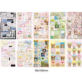 Shopmocho 6pcs/10pcs Set Y2K Random Cute Glitter Laser Sticker for Phone Camera Luggage Journal Sticker Kawaii Decoration Sticker Gift