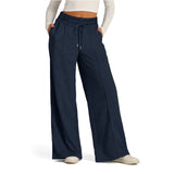 SHOPMOCHO-Women's High Waisted Wide Leg Sweatpants Casual Yoga Jogger Pants