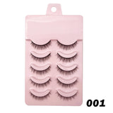 Shopmocho New Manga Lashes Soft Natural Eyelashes Thick False Eyelashes Manga Eyelashes Daily Dating Makeup Eyelashes Lashes Wispy