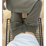 Shopmocho New Spring and Autumn Lazy Style Casual Pants High-end Low-waist Slimming Straight Loose Wide-leg Trousers Women