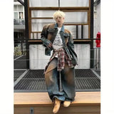 SHOPMOCHO 2025 American Retro Y2K New Fashion Men Clothing Street Hip Hop Gothic Harajuku Oversize couple street Joker Jacket Tops
