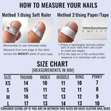 Shopmocho 10pcs Gradient Blue Summer Fake Nails Glossy Cat's Eye 3D Flower Shiny Diamond Press On Nail Blush Duckbill Handmade False Nail