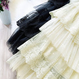 SHOPMOCHO 2026 New Spring Fashion Women Skirts Women Lace Skirts Long Lace Skirt Women Fashion Clothing K68
