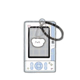 SHOPMOCHO Crystal Butterfly 3 Inch Acrylic Card Holder Photocards Display Credit ID Bank Card Protective Case Keychain Pendant Fashion