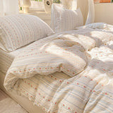 SHOPMOCHO Floral Style Duvet Cover Breathable Quilts Cover Single/Double/Queen Size Comforter Cover Home Bedding (Pillowcase Need Order)