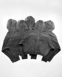 SHOPMOCHO Men Y2K Gothic Cross Raw Edge Hoodie Retro Washed Splicing Zip Up Sweatshirt Street Hip Hop Distressed Workwear Hooded Jacket