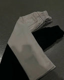 SHOPMOCHOY2K American New Harajuku Vintage Loose Double Waist Sweatpants Men Streetwear Hip Hop Popular Letters Embroidered Casual Pants