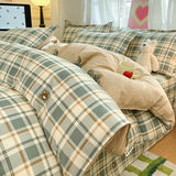 SHOPMOCHO 100% Cotton Printed Duvet Cover Single Piece Fresh Style Bedding Cover Soft Breathable Quilt Cover for Bedroom
