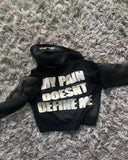 Shopmocho Autumn And Winter New Fashion Letter Embroidery Patch Zipper Sweater Women Y2K Harajuku Retro Gothic Casual Joker Sports Sweater
