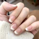 Shopmocho 24pcs Detachable Short Press on Nails Y2k rhinestone False Nails with Glue Ballet Sweet Cool Girls Artificial False Nails Tips