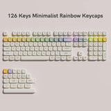 SHOPMOCHO Pink Cat Dye Sublimation PBT Keycaps 136 Keys MOA Profile Keyboard Keycaps for Cherry Gateron MX Switches Mechanical Keyboards