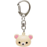 Shopmocho Rilakkuma Korilakkuma Clutch Bag Key Chain Couple Anime Relax Bear PU Coin Purse Pendant Jewelry Storage Key Wallet Kids Gift