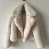 SHOPMOCHO2025 Luxury Brand Autumn Winter Fur Coat Women Short Lazy Wind Fox Fur Jacket Cropped Fluffy Casaco De Pele Feminino