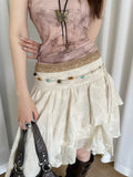Shopmocho Bohemian Ethnic Hand-Woven Waist Rope For Women Minority Design Sense Bead Belt With Skirt Jeans Belt