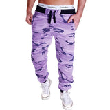 Shopmocho Pantalon de survêtement de course pour hommes, Camouflage, élastique, Cargo, cordon de serrage, multi-poches, bas décontracté, survêtement, nouvelle collection 2025