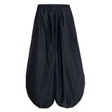 Shopmocho Oversized Bloomers 2025 New Summer Elegant Fashion Women Lantern Pants Casual Loose Breathable Cotton Wide Leg Pants