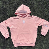 SHOPMOCHO New Casual Sports Style Hooded Sweatshirt, Football Team Embroidered Personalized Street Pullover, Unisex Loose Long-Sleeved Top