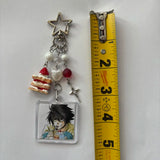 Shopmocho handmade L Lawliet cake Keychain bag Charms Aesthetic
