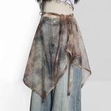 Shopmocho 190cm Summer Bohemian Hottie Jazz Belt Mesh Breathable Beach Outer Wear Multifunctional Waist scarf Accessories