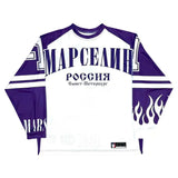 SHOPMOCHOY2K American марселин Jersey Long Sleeved T Shirt Men Women Street Wear Casual Baseball Jacket Harajuku Retro Loose Sports Shirt