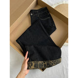 SHOPMOCHO Streetwear Women Jeans New Bottoms Pantalon Femme High Waist Vintage Straight Y2k Wide Leg Pants Casual Chic Denim Trousers