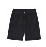 SHOPMOCHO American style hip-hop letter splicing denim shorts millennium retro personality fashion fake two-piece gothic rock