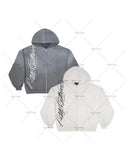 SHOPMOCHO Y2K Harajuku Retro White Oversized Letter Printing Hip Hop High Street New Trend Men And Women Casual Pullover Hoodie Sweatshirt