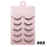Shopmocho New Manga Lashes Soft Natural Eyelashes Thick False Eyelashes Manga Eyelashes Daily Dating Makeup Eyelashes Lashes Wispy