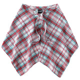 Shopmocho Fashion Tassel Hip Hop Irregular Men and Women Fake Shirt Hem Spring Autumn False Shirt Skirt Half-body Plaid Skirts Womens Saia