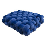 SHOPMOCHO Square Knot Stuffed Cushion Nordic Aesthetic Pillow Decorative Plush Pillow Office Sleeping Floor Windowsill Back Cushion Decor