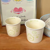 Shopmocho Ins little turtle holds a coffee cup in hand