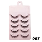 Shopmocho New Manga Lashes Soft Natural Eyelashes Thick False Eyelashes Manga Eyelashes Daily Dating Makeup Eyelashes Lashes Wispy